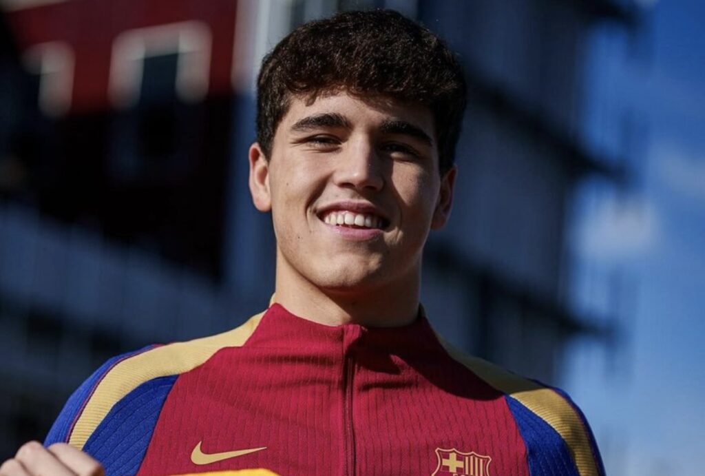 Pau Cubarsi, joueur du FC Barcelone