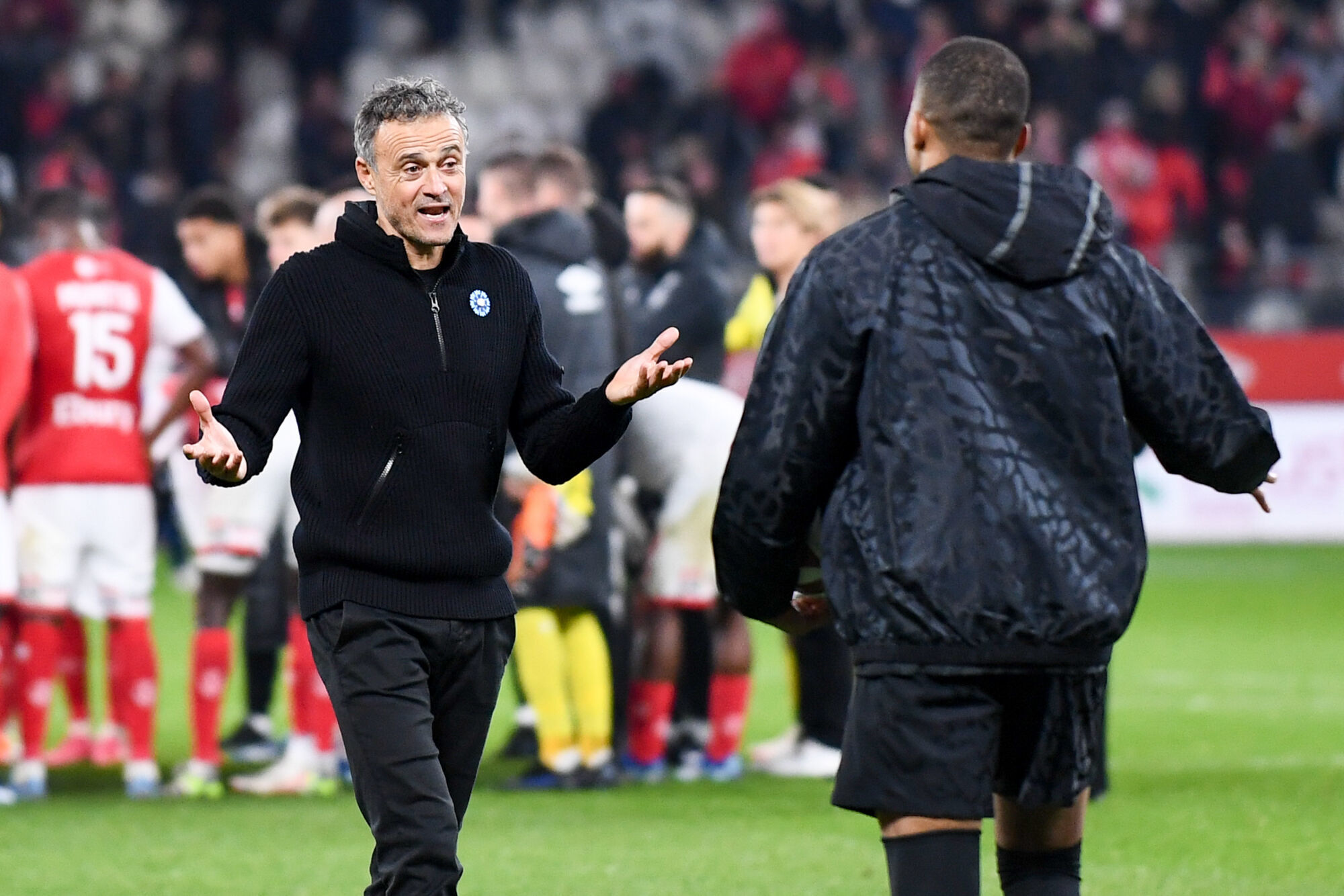 Kylian Mbappé et Luis Enrique