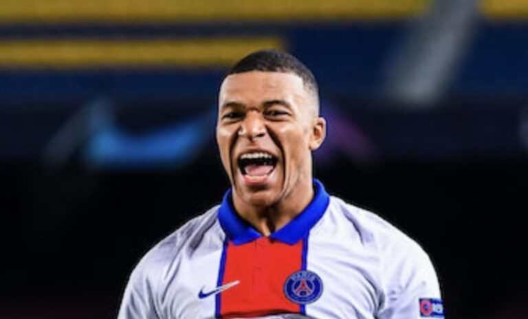 Mbappé sous les couleurs du PSG