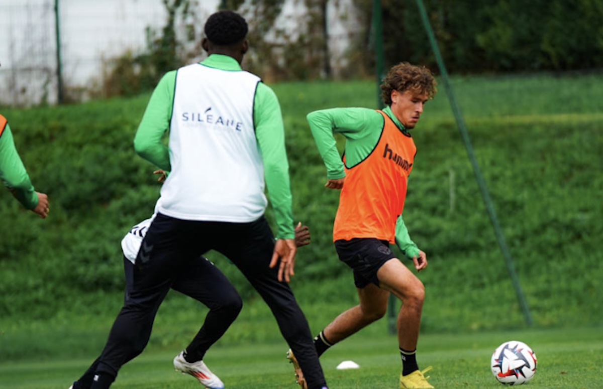 ASSE : L’absence de Lucas Stassin se profile pour le derby contre l’OL