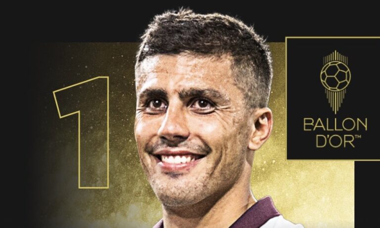 rodri, nouveau Ballon d'Or 2024