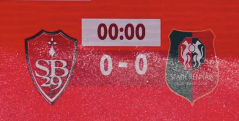 Matche : Stade Brestois 29 - Stade Rennais