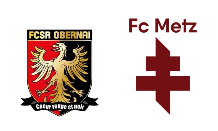 Pjoto du FCSR Obernai et du FC Metez