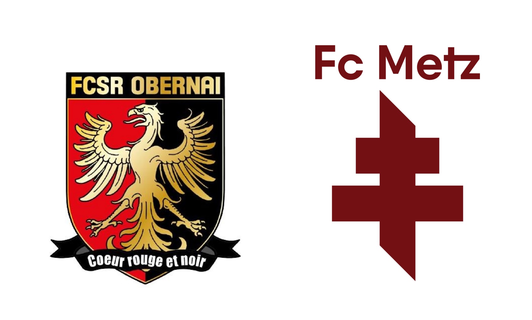 Pjoto du FCSR Obernai et du FC Metez