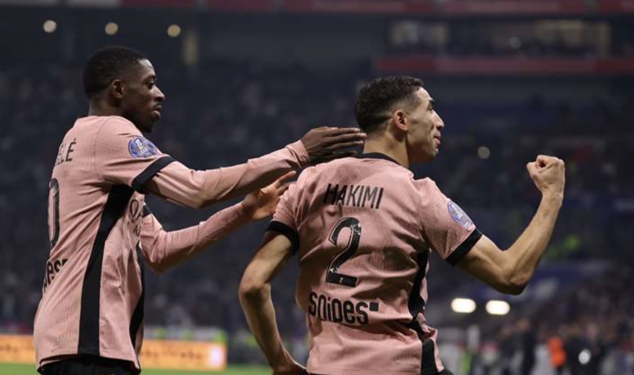 Classement Ligue 1, le PSG de Dembelé et Hakimi toujours en tête